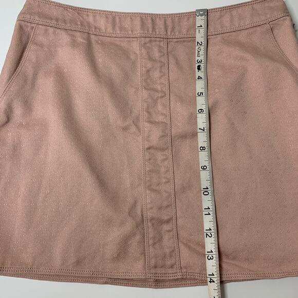 EXPRESS Pastel Pink Mini Skirt Size 4 - Picture 7 of 7